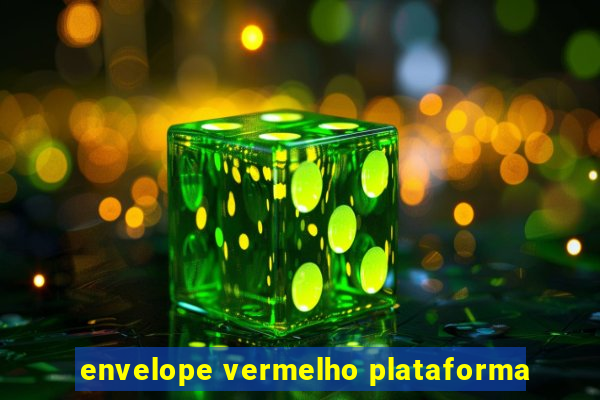 envelope vermelho plataforma